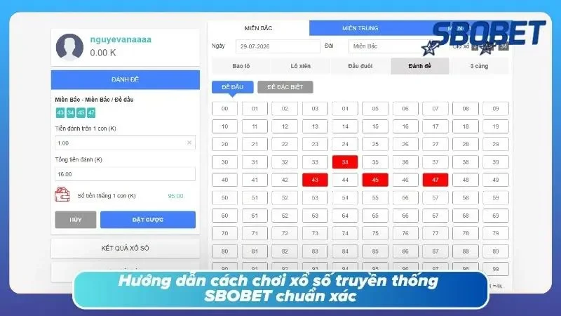 Các bước tham gia quay thưởng và hoàn tất việc chốt cược